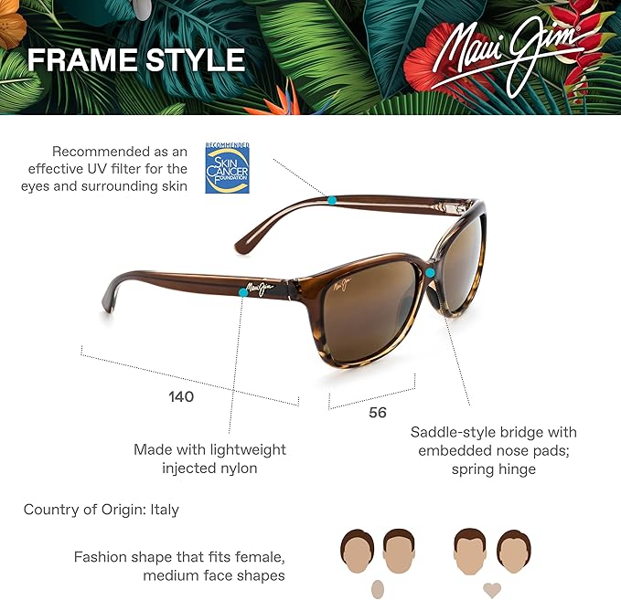 Maui Jim Polarized Women's Starfish Fashion Sunglasses