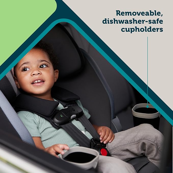 Safety 1st Turn and Go 360 DLX Rotating All-in-One Convertible Car Seat, Sand Bucket