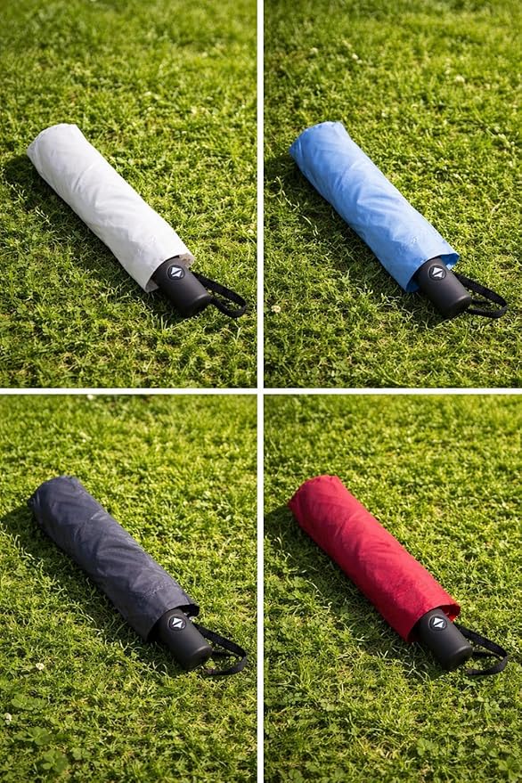 Full Automatic Three-Fold Umbrella – Windproof, Waterproof, Compact Travel Umbrella with UV Protection, Lightweight & Durable for Men and Women