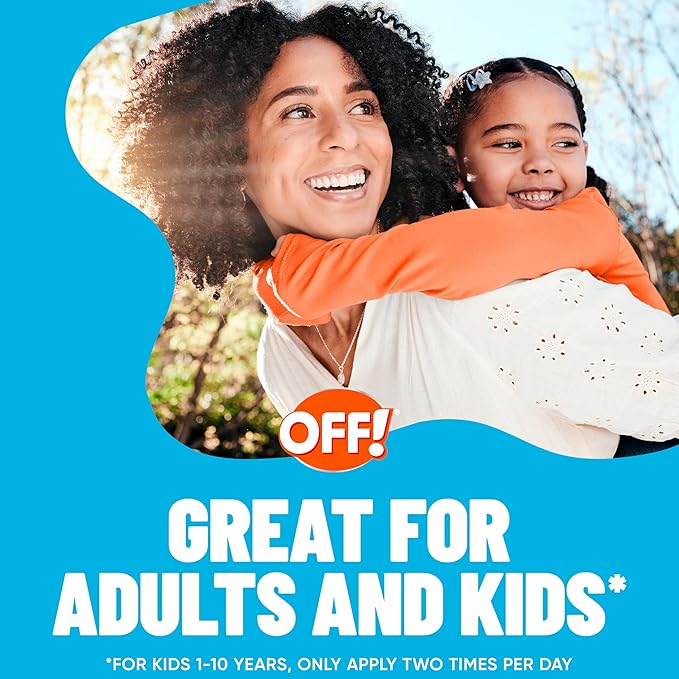 OFF! Insect Repellent Spritz for Adults & Kids, Fragrance-Free Bug Spray for Everyday Protection from Mosquitoes and Ticks, 4 oz