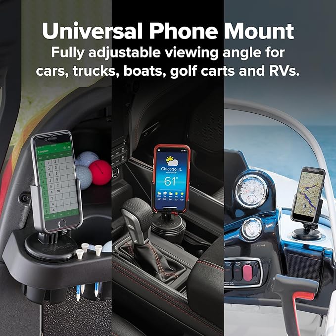 WeatherTech Portable Electronic Device Mount, Violet, Fits Smartphones