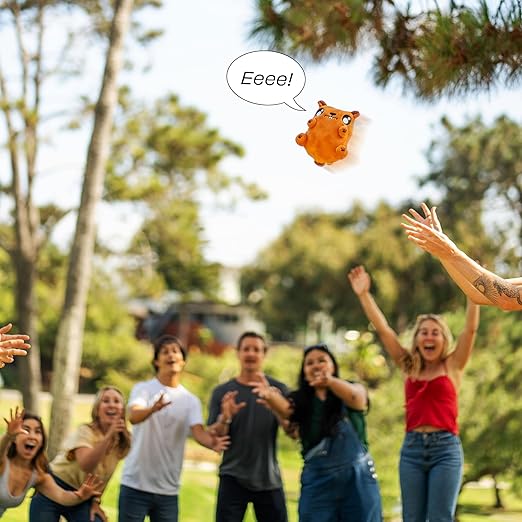 DSS Games Gimme That Muskrat: A Rodent-Tossing Party Game [Hot Potato, Inside or Outside Family Activity, Adult Game Evening, White Elephant Gift, Stocking Stuffer]