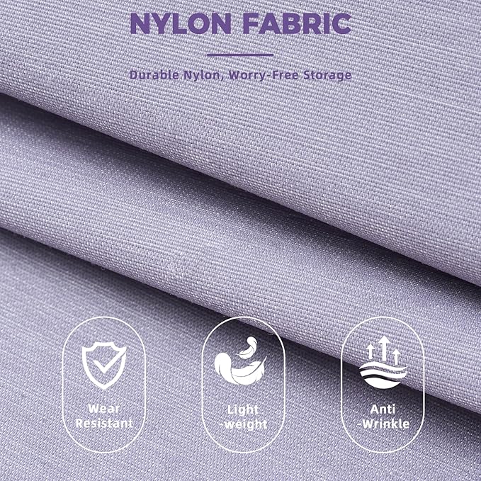 BAGAIL 6 Set/4 Set Lightweight Compression Packing Cubes with Packing List, Anti-Tearing Expandable Organizer Bags for Travel