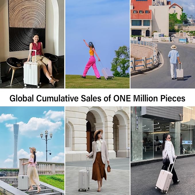 Hanke Expandable Hardshell Luggage Sets 2 Piece Extra Large Suitcases with Lock,28 Inch Luggage with Spinner Wheels, Travel Suitcase for Women Men 20 29Inch,Jet Black