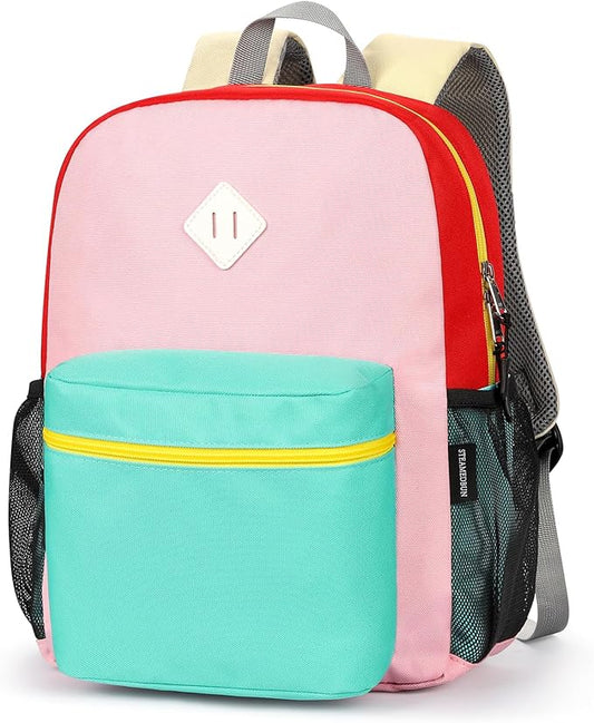STEAMEDBUN Kids Backpack for Girls,Kindergarten Backpack for Toddler Girls Age 3-6