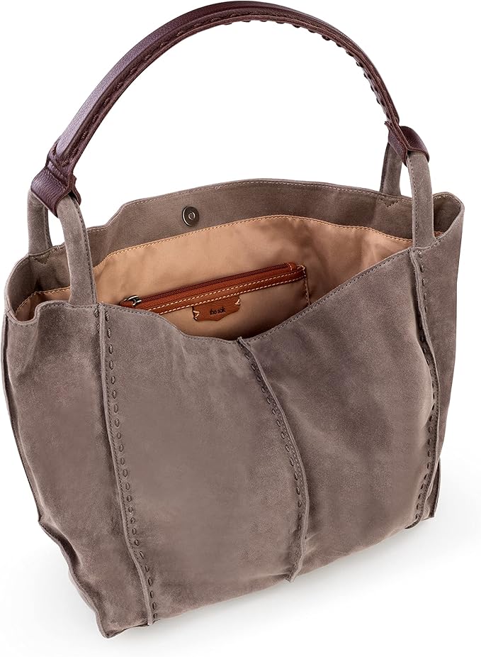 The Sak Los Feliz Large Tote Bag - Woman's Purse For Everyday, Travel, Beach Bag - Roomy Handbag With Shoulder Bag Strap