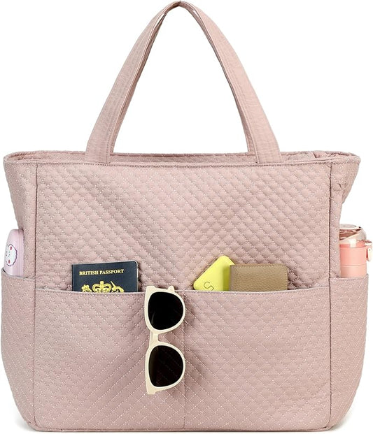 Beach Pool Bags Tote for Women Ladies Large Gym Tote Carry On Bag With Wet Compartment for Weekender Travel Waterproof