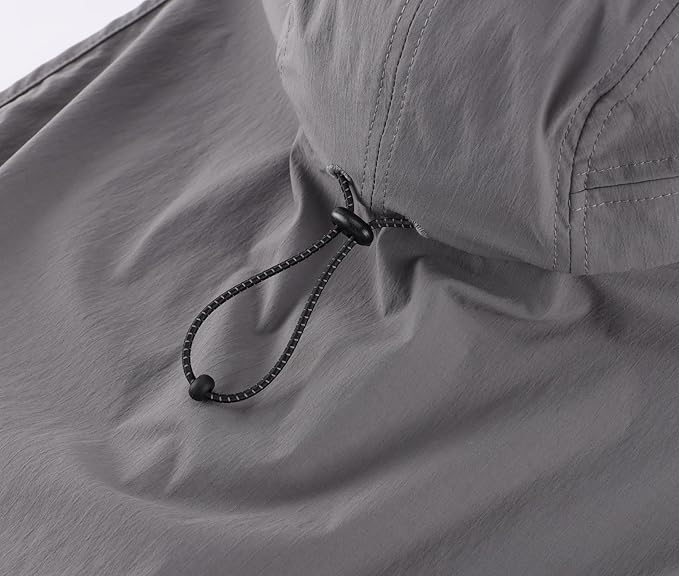 Home Prefer UPF 80+ Sun Hat for Men Women Wide Brim Sun Hat with Neck Flap Summer Safari UV Protection Gardening Fishing Hat