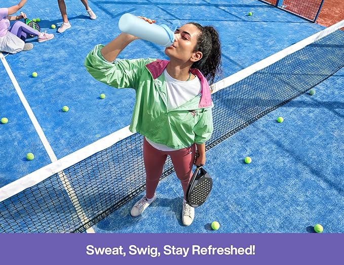 26 oz Insulated Water Bottle with 2-in-1 Straw and Spout Lid, Glow-in-the-Dark, 24H Cold, Leakproof, Fits in Car Cup Holder, Stainless Steel for Gift, Trip, Holiday, Sports (Luminous Souls)