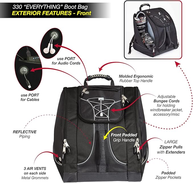 Athalon Everything Boot Bag/Backpack