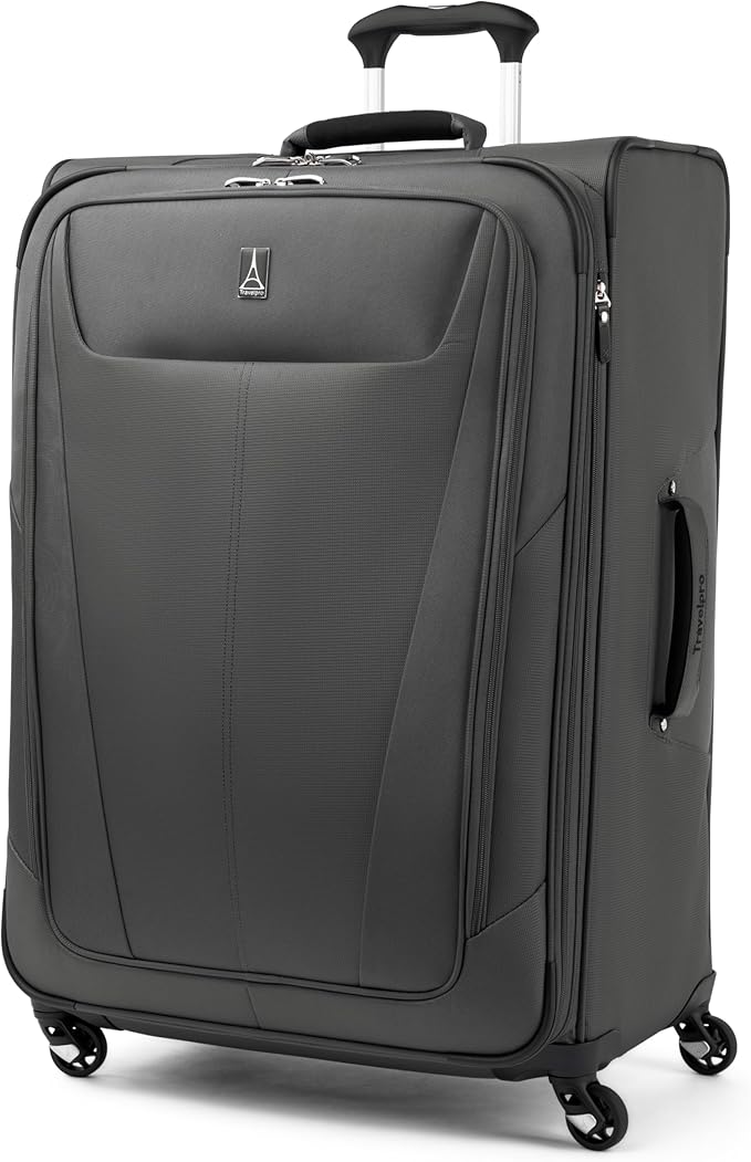 Travelpro Maxlite 5 Softside Expandable Checked Luggage with Spinner Wheels, Lightweight, 29-Inch — Shadow Grey