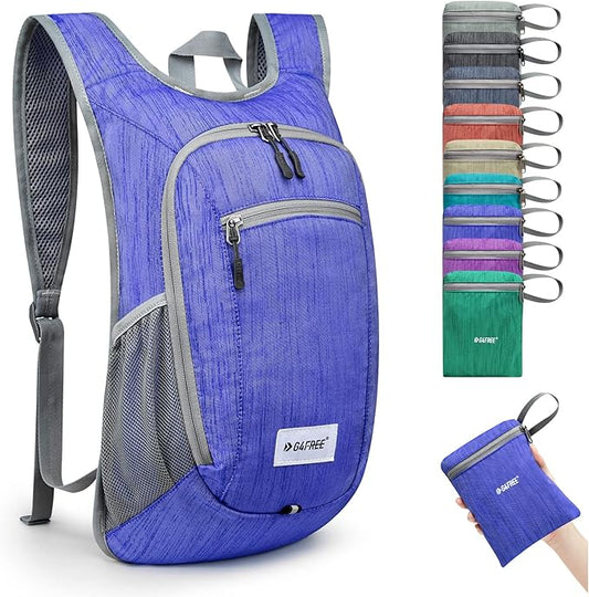 G4Free 10L/15L Hiking Backpack Lightweight Packable Hiking Daypack Small Travel Outdoor Foldable Shoulder Bag