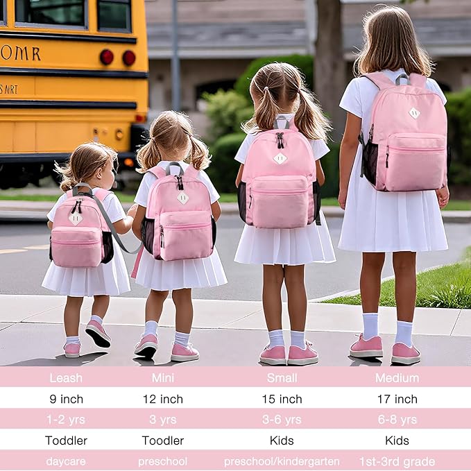 STEAMEDBUN Girls Backpack for Girls 5-9,Kids Backpack for Elementary School Bag