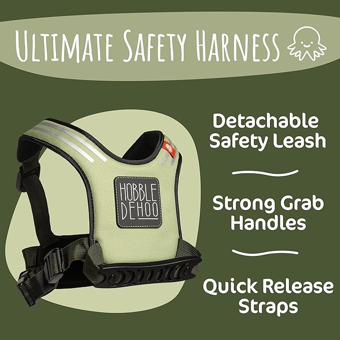 Hobble De Hoo Child Safety Harness | Premium Adjustable Toddler & Kids Harness Ages 2–7 | Autism Support