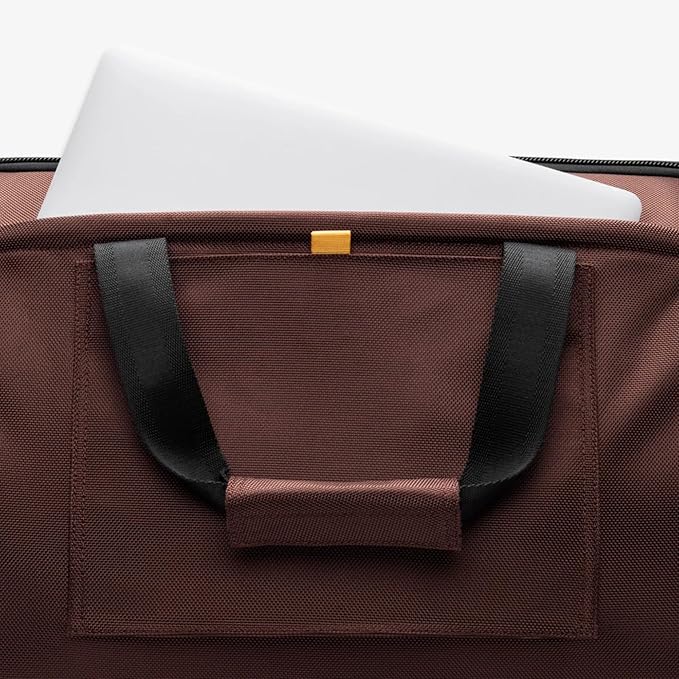 Halfday Convertible 2-in-1 Premium Garment Duffel Weekender Bag 45L | Wrinkle-Free Travel, Hanging Suit Compartment, Shoe Pockets, Trolley Sleeve. Balistic Nylon Carry-On, Port