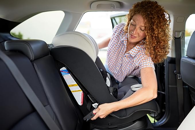 Maxi-Cosi Pria All-in-One Convertible Car Seat, Rear Facing Car Seat for Infants from 4-40 lbs, Forward Facing Car Seat up to 100 lbs in Booster Seat Mode, Midnight Slate
