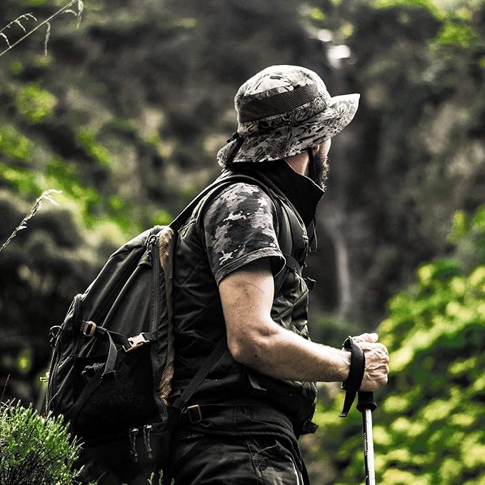 KastKing Sol Armis UPF 50 Boonie Hat - Sun Protection Hat, Fishing Hat, Beach & Hiking Hat, Paddling