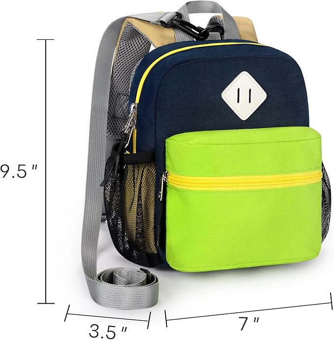 STEAMEDBUN Toddler Backpack Leash for 1-3: Backpack with Leash for Boys Girls - Anti-Lost Harness Backpack for Walking