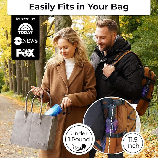 TUMELLA Strongest Windproof Travel Umbrella (Compact, Superior & Beautiful), Small Strong but Light Portable and Automatic Folding Rain Umbrella, Durable Premium Grip, Fits Car & Backpack