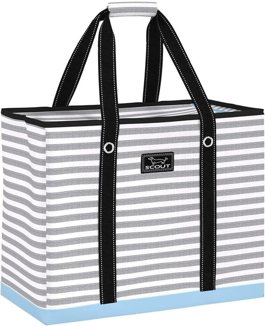 SCOUT 3 Boys Zip Tote X-Large - Durable Lightweight Bag for Beach, Pool, Family Travel, Storage - Water-Resistant, Zips Shut