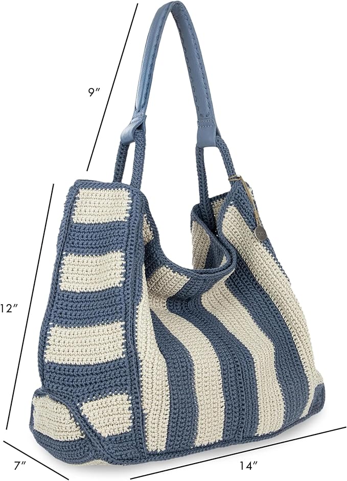 The Sak Los Feliz Large Tote Bag - Woman's Purse For Everyday, Travel, Beach Bag - Roomy Handbag With Shoulder Bag Strap