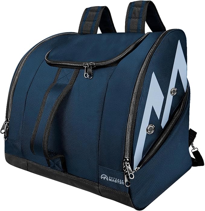 OutdoorMaster Boot Bag - 50L Ski Boots and Snowboard Boots Bag, Excellent for Travel with Waterproof Exterior & Bottom - for Men, Women and Youth