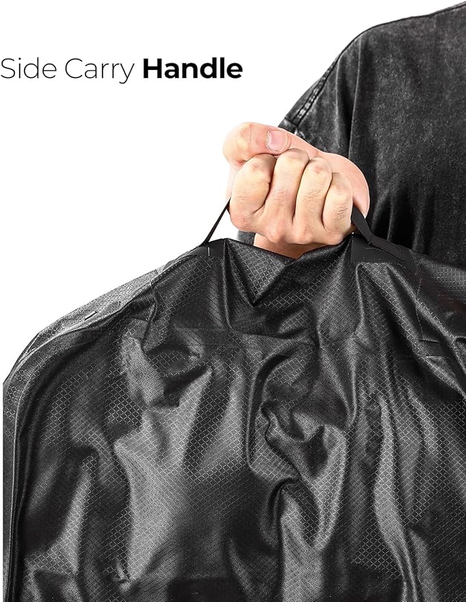 Vacuum Bags for Travel with Wireless Pump, 180° Open Zipper, IP67 Waterproof, Reusable Space Saver Compression Bags for Backpack, Suitcase, Home Storage(1 Pack)