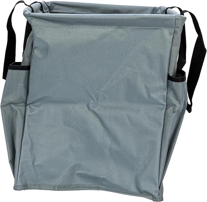 Household Essentials Gray Krush Container All-Purpose Utility Tote with Pockets