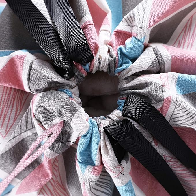 SWISSELITE Laundry Bag with Handle and Drawstring, Large Heavy Duty Laundry Bag, 28 x 40 Inches Travel Dirty Clothes Bag for Laundromat and Household