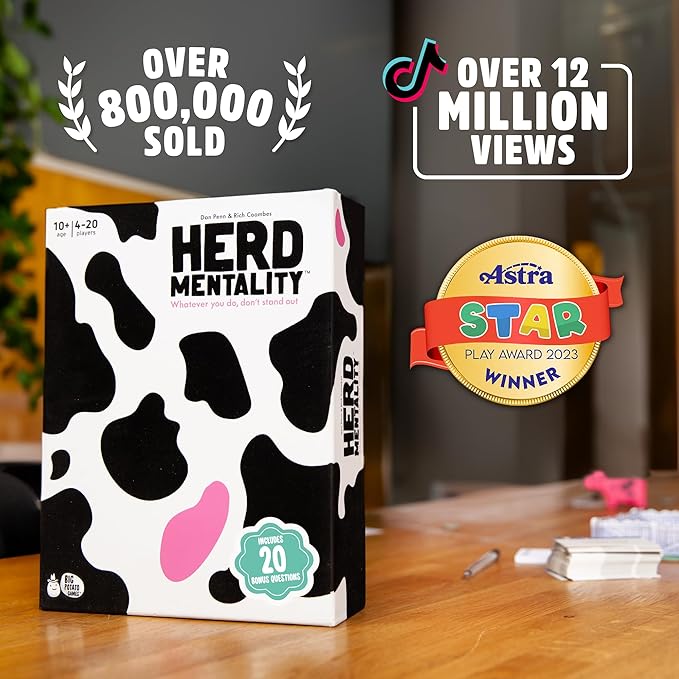 Mega Board Games Bundle - 5 Board Games for Adults, Teens & Kids for Board Game Fans