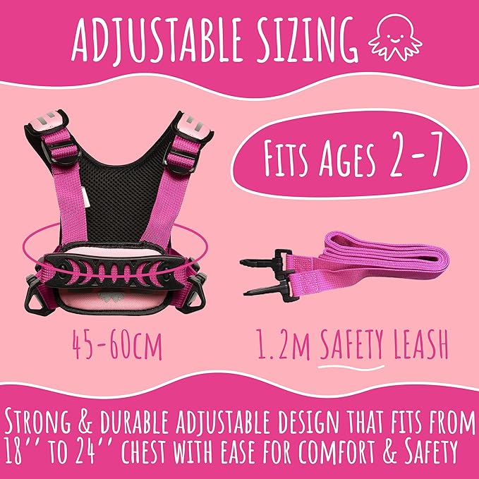 Hobble De Hoo Child Safety Harness | Premium Adjustable Toddler & Kids Harness Ages 2–7 | Autism Support