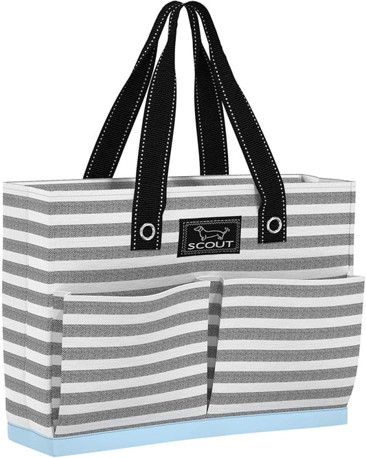 SCOUT Uptown Pocket Tote - Medium Multi-Use Tote Bag for Women, Nurses, Teachers, and Moms, 5 Pockets, Breakaway Zipper