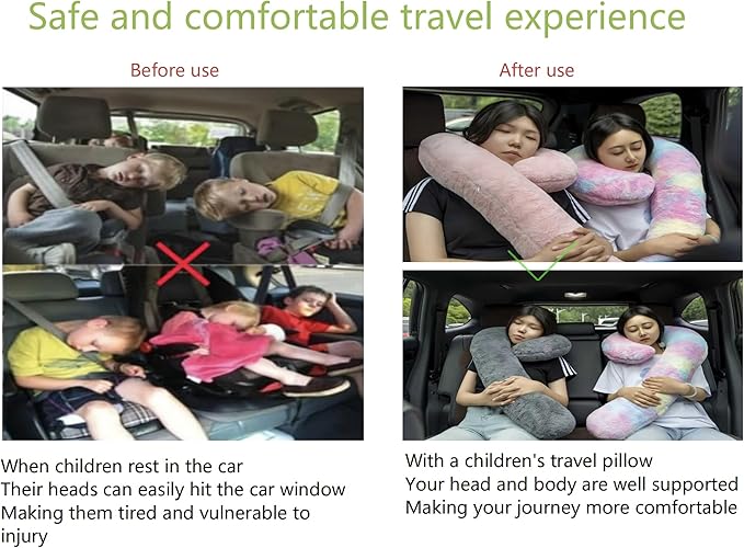 Long-Distance Travel Neck PillowCar Sleep Aid Pillow,Home/Office Lumbar Pillow,Ergonomic Wrap-Around Neck Pillow, Neck Support for Adults and Children,Multifunctional Travel Pillow,throw pillow