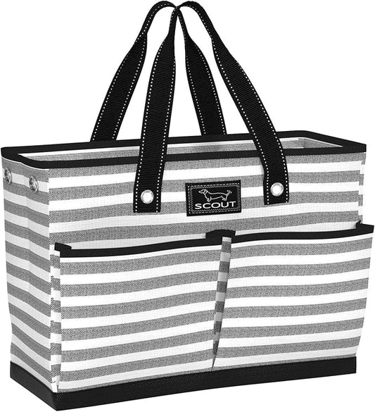 SCOUT Ben Pocket Tote - Large Multi-Use Tote Bag for, Nurses, Teachers, and Moms, 5 Pockets for Organizing, Breakaway Zipper
