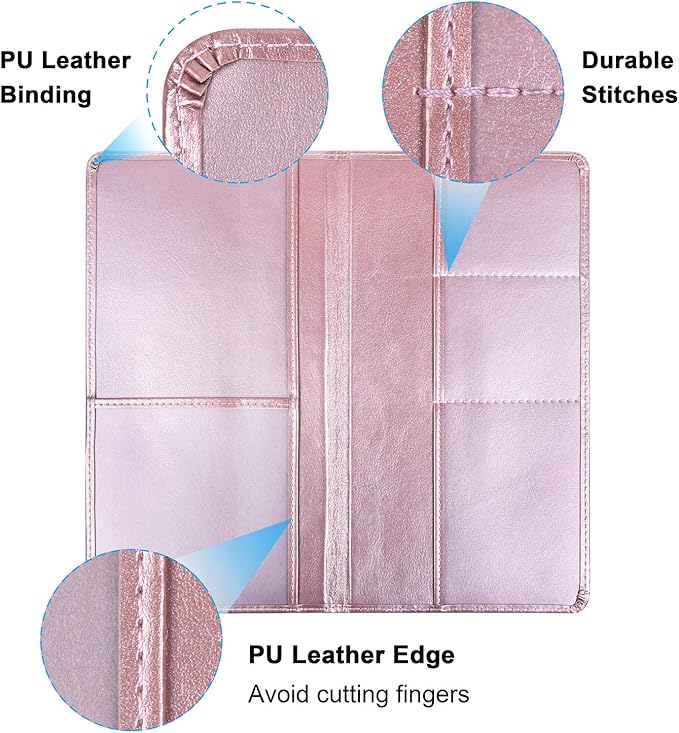 Wisdompro Car Document Holder Organiser, PU Leather Vehicle Insurance and Registration Holders Wallet Case for ID Card, Driving Licence, Key Contact Information Cards