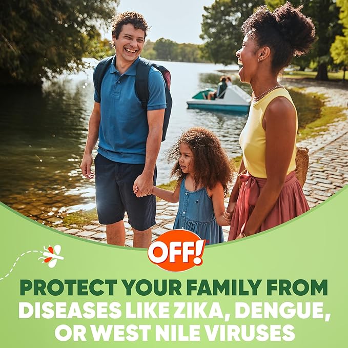 OFF! Deep Woods Travel Size Insect Repellent Aerosol, Dry, Non-Greasy Formula, Bug Spray with Long Lasting Protection from Mosquitoes and Ticks, 2.5 oz