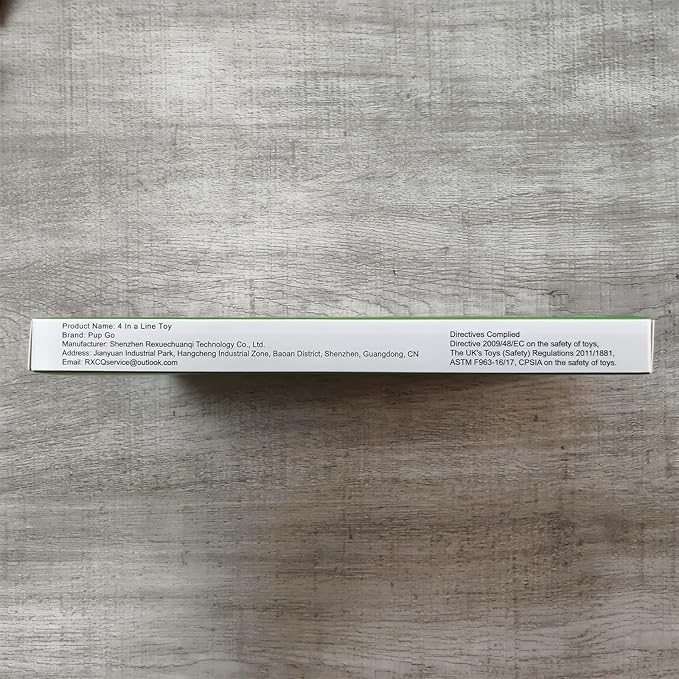 2-Pack Mini Pocket Sized 4 in a Row Board Game for Kids Ages 3+, Perfect Travel Sized Classic Games for Planes and Cars, Fun and Engaging Match Four Game for Children Ages 3 to 8 Years Old