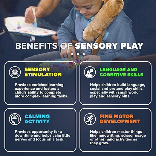 LakiKid Shoulder Wrap for Kids – Travel Pillow for Flights, Car Rides, & Adventures, Soft & Cuddly Neck Pillow Airplane for Kids Made of Polyester in an Adorable Beagle Design, Travel Fidget Toy