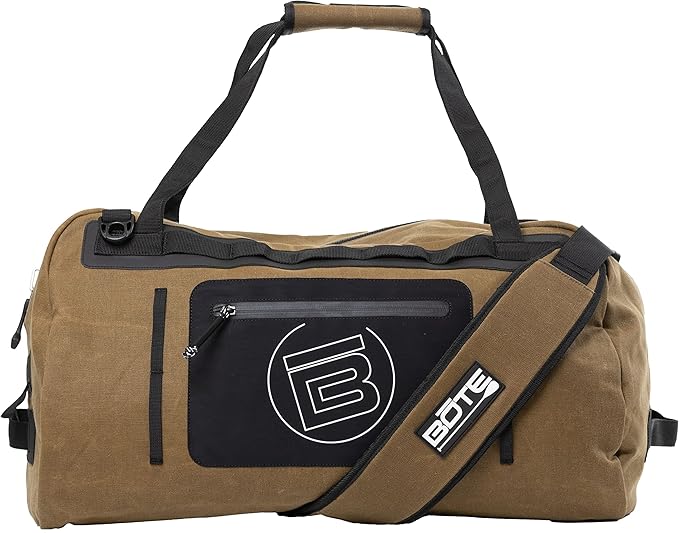 BOTE Highwater Duffel Bag Waterproof Fully Submersible Carry-on Size with 39 Liter Capacity Designed for Watersports Kayaking Fishing Hunting Boating Camping