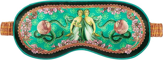 slip Pure Silk Sleep Mask - 100% Pure 22 Momme Mulberry Silk Eye Mask - Comfortable Sleeping Mask with Elastic Band, Zodiac Collection: Gemini