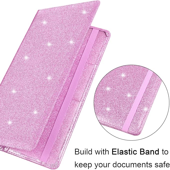 Wisdompro Car Document Holder Organiser, PU Leather Vehicle Insurance and Registration Holders Wallet Case for ID Card, Driving Licence, Key Contact Information Cards