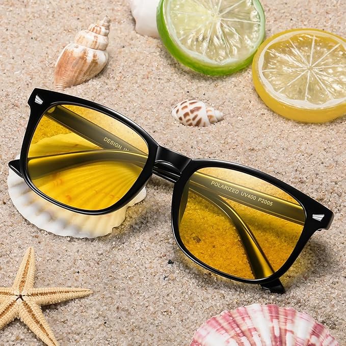 DUSHINE Polarized Sunglasses for Women Classic Retro Style UV400 Protection