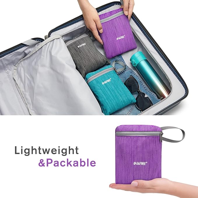 G4Free 10L/15L Hiking Backpack Lightweight Packable Hiking Daypack Small Travel Outdoor Foldable Shoulder Bag