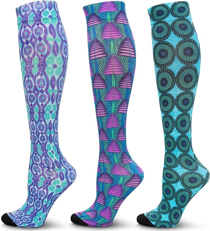 LEVSOX Compression Socks Women and Men, 20-30mmHg, Best for Nurses, Travel, Pregnancy