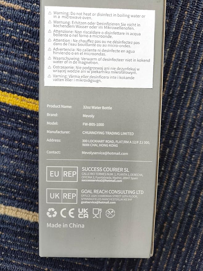 Water Bottle, 32 oz Motivational Water Bottles with Time Marker-Tritan & BPA Free, Sports Water Bottle with Time to Drink & Strap, Wide Mouth, Leakproof -Gift for Christmas Gym Fitness & Outdoor