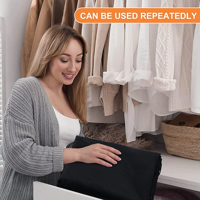 Nuanchu 1 Pcs 40 x 60 Extra Large Laundry Bag Giant Storage Laundry Reusable Multipurpose Bag for Damp Proof Luggage Suitcase Clothes Comforters Furniture Blankets Cover