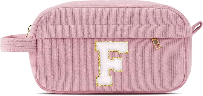 Pocmimut Teen Girl Gifts,Makeup Bag Cosmetic Bag Travel Toiletry Bag for Girlfriend,Sister,Teacher,Friend Ideal Birthday Gift,F