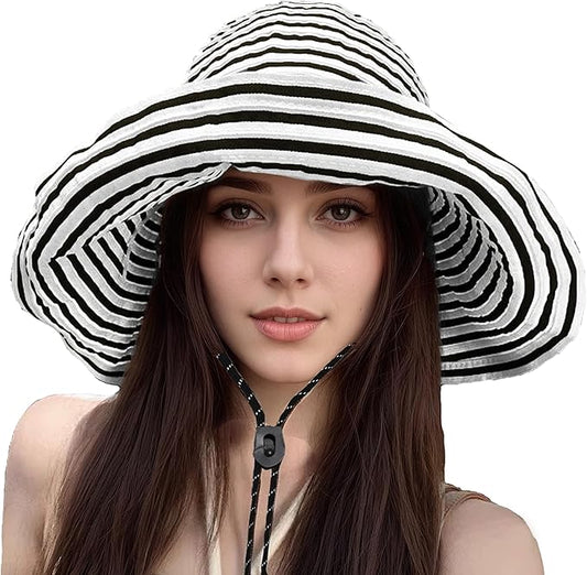 Sun Hat for Men Women UPF 50+ Fishing Hats Waterproof Wide Brim Boonie Bucket Hat for Safari Beach Hiking Garden