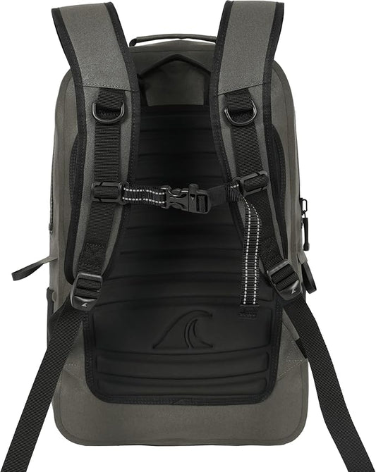 Breakwater Supply™ Waterproof IP68 Submersible Backpack with Airtight Zippers | Laptop Travel Outdoors | Fogland 25L 20L 15L