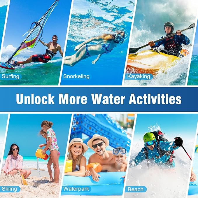 Extra Large Size Waterproof Phone Pouch - [Floating] Water Proof Pouch for iPhone Galaxy Google and More, IPX8 Waterproof Dry Bag for Beach Vacation Belongings